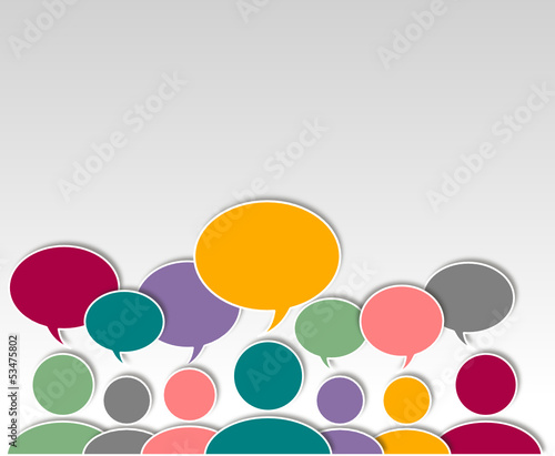 Asking people abstract graphic Design