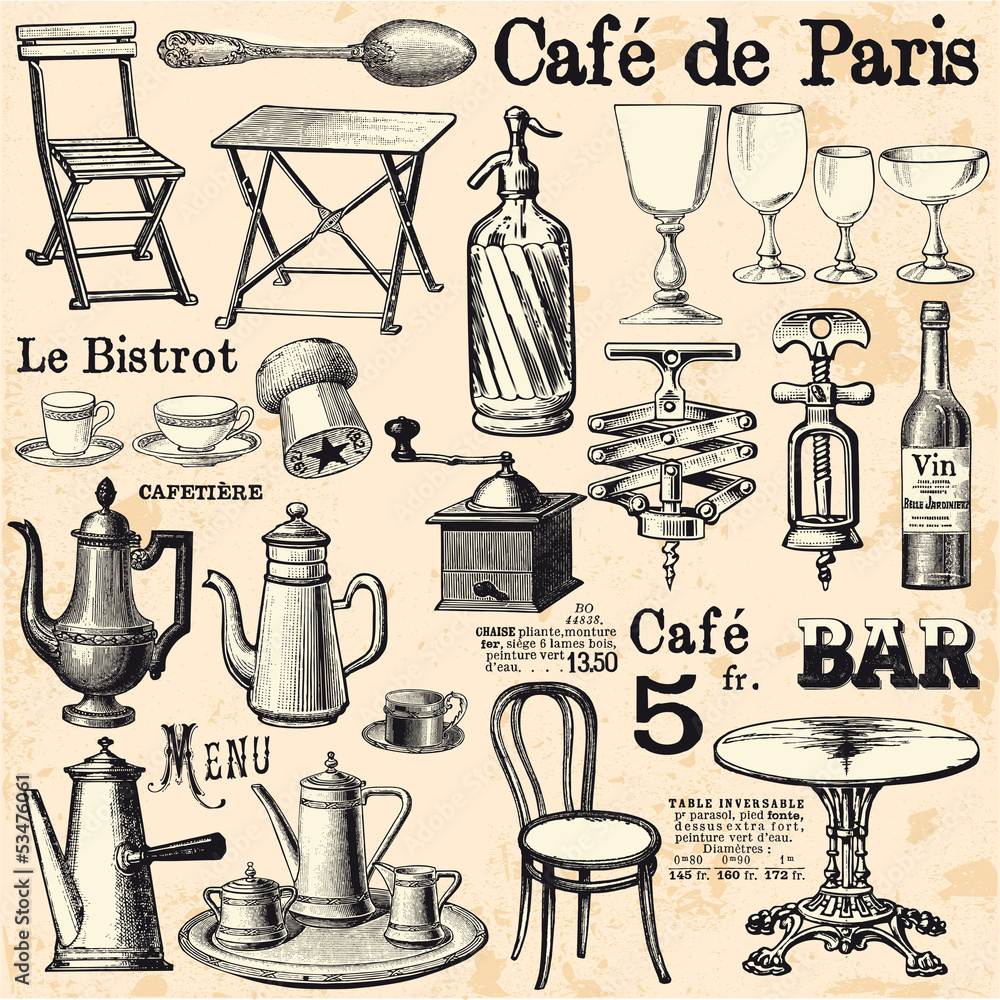 Obraz premium Café de Paris