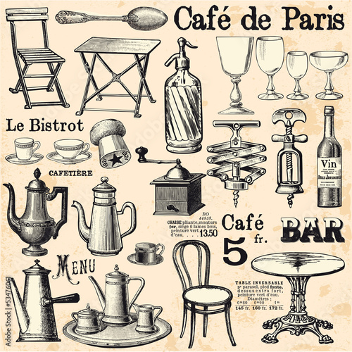 Slika na platnu Café de Paris