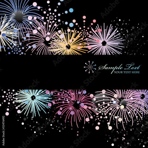 fireworks background