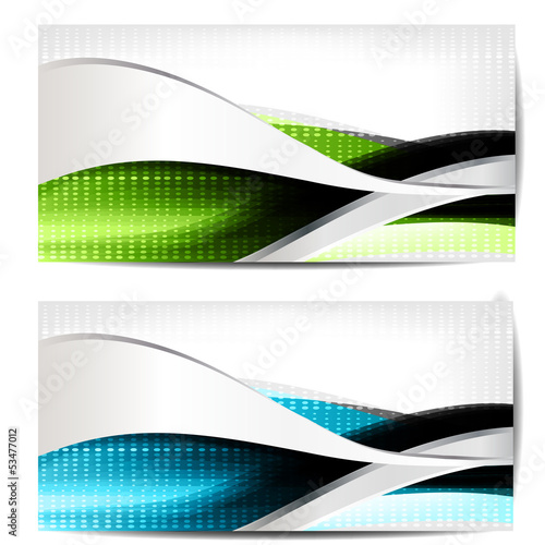abstract background with waves and lines