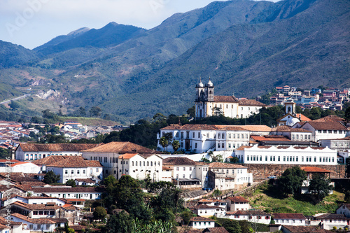 View of  city  Ouro Preto in Minas Gerais Brazil © Curioso.Photography