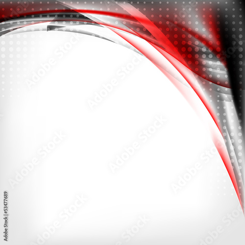 abstract background with waves and lines