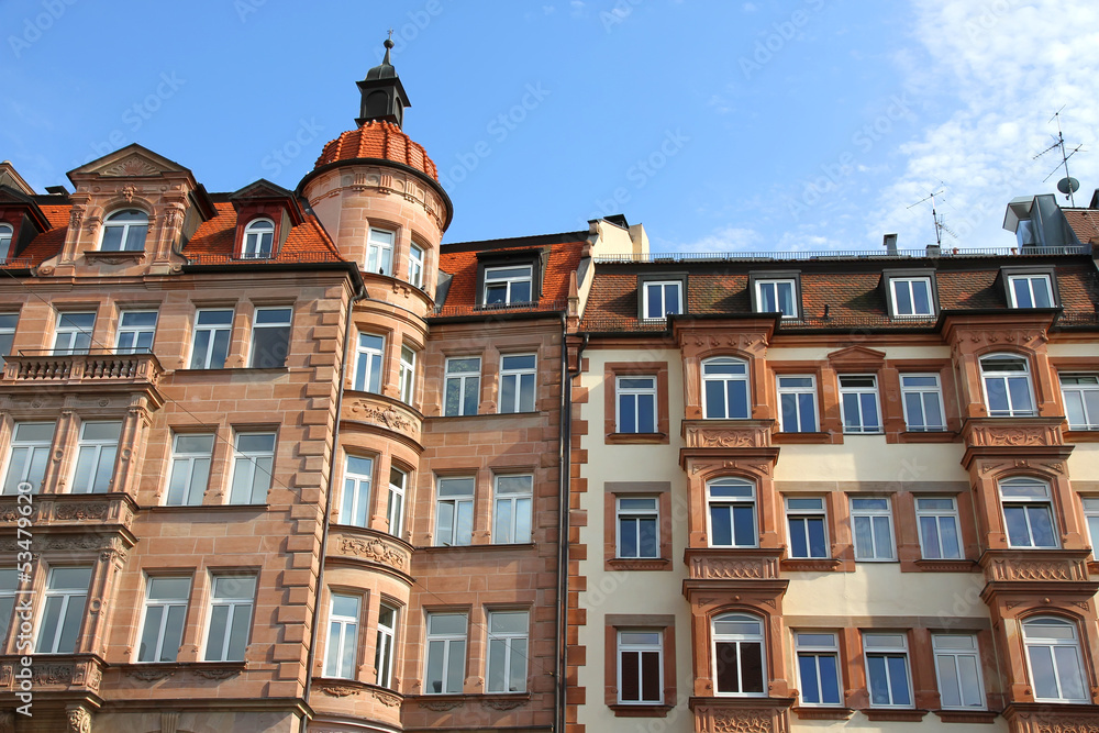 Historische Architektur in Nürnberg