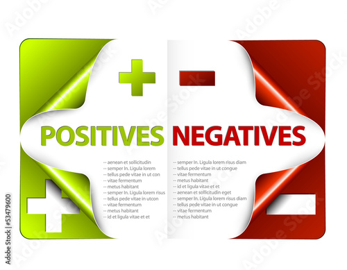 Vector pros and cons compare template