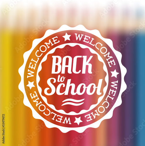 vector back to school illustration