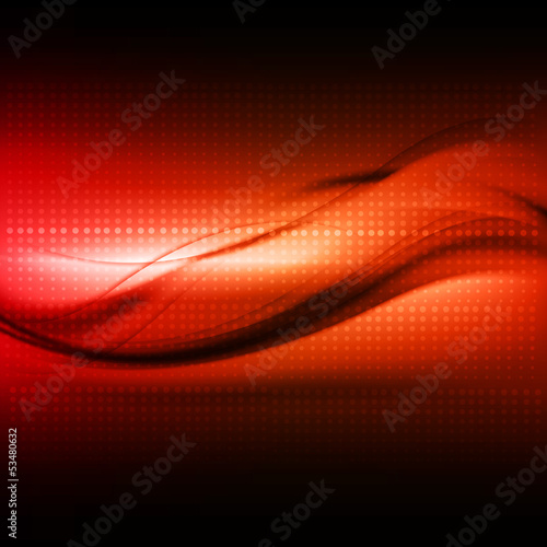 abstract background with waves and lines