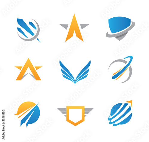 Action logo and icon