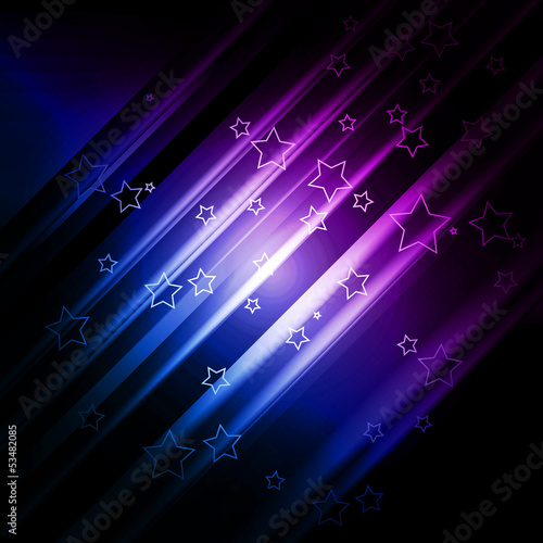 abstract background with waves and lines