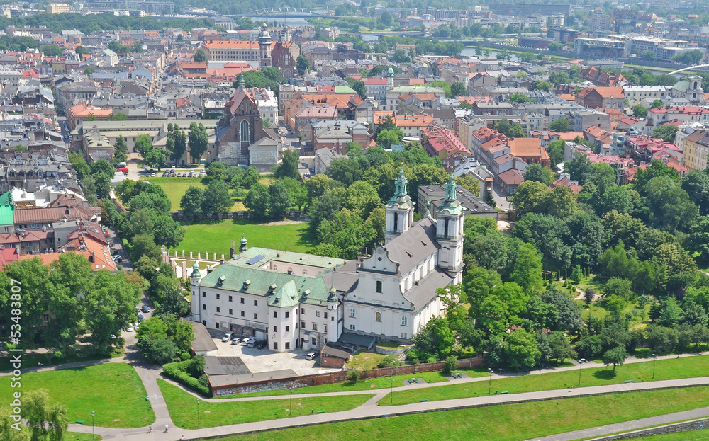 Skalka Sanctuary in Cracow - obrazy, fototapety, plakaty 