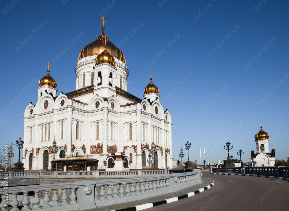 Christ the Savior Cathedral In Moscow