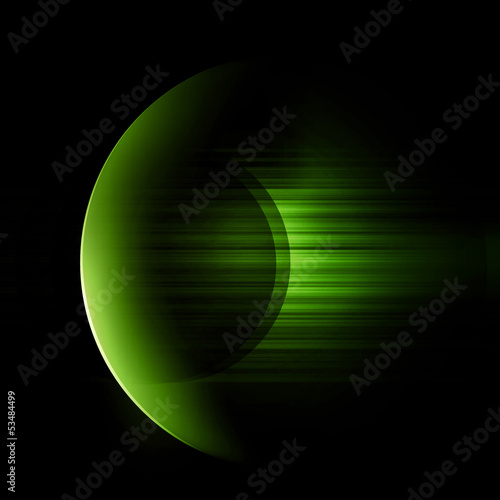 abstract background with waves and lines