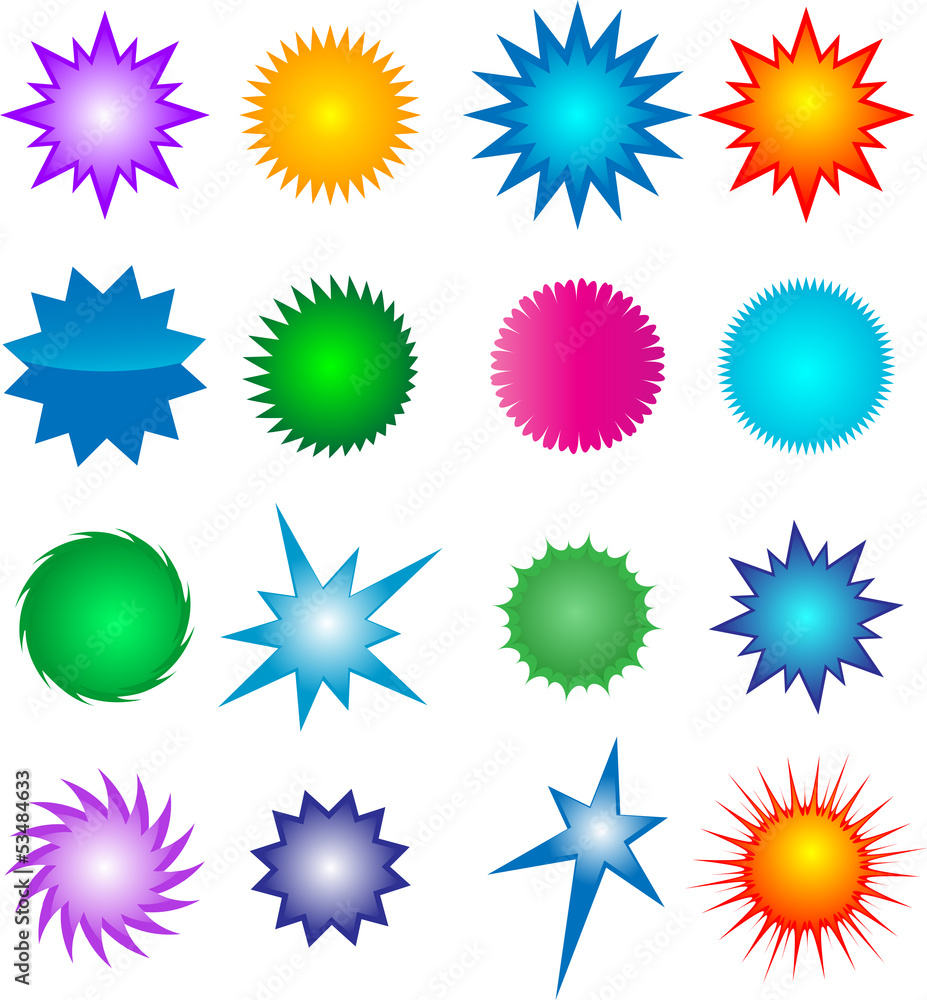 set of speech bubbles, labels, stickers set of speech bubbles, labels, stickers