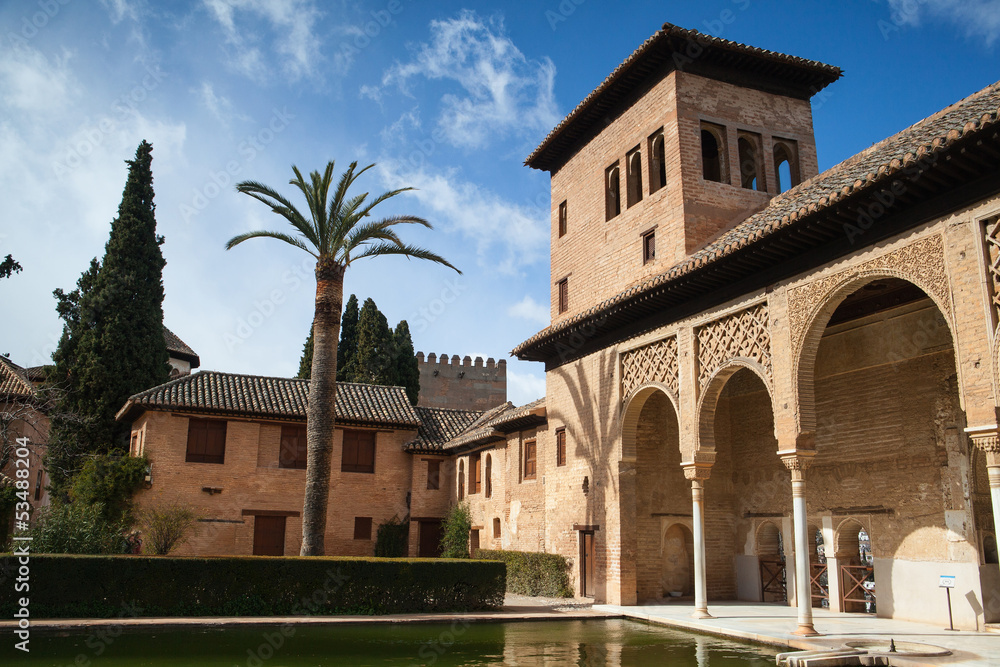In Alhambra in Granada