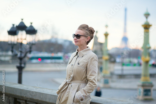 Beautiful Parisian woman