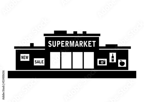 Supermarket icon