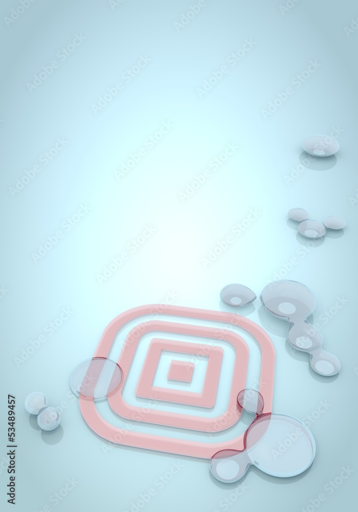 Fototapeta premium 3d graphic of a classy smile icon