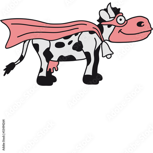 Super Cow Cartoon