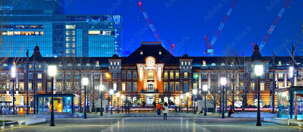 Fototapeta premium Stacja Tokyo