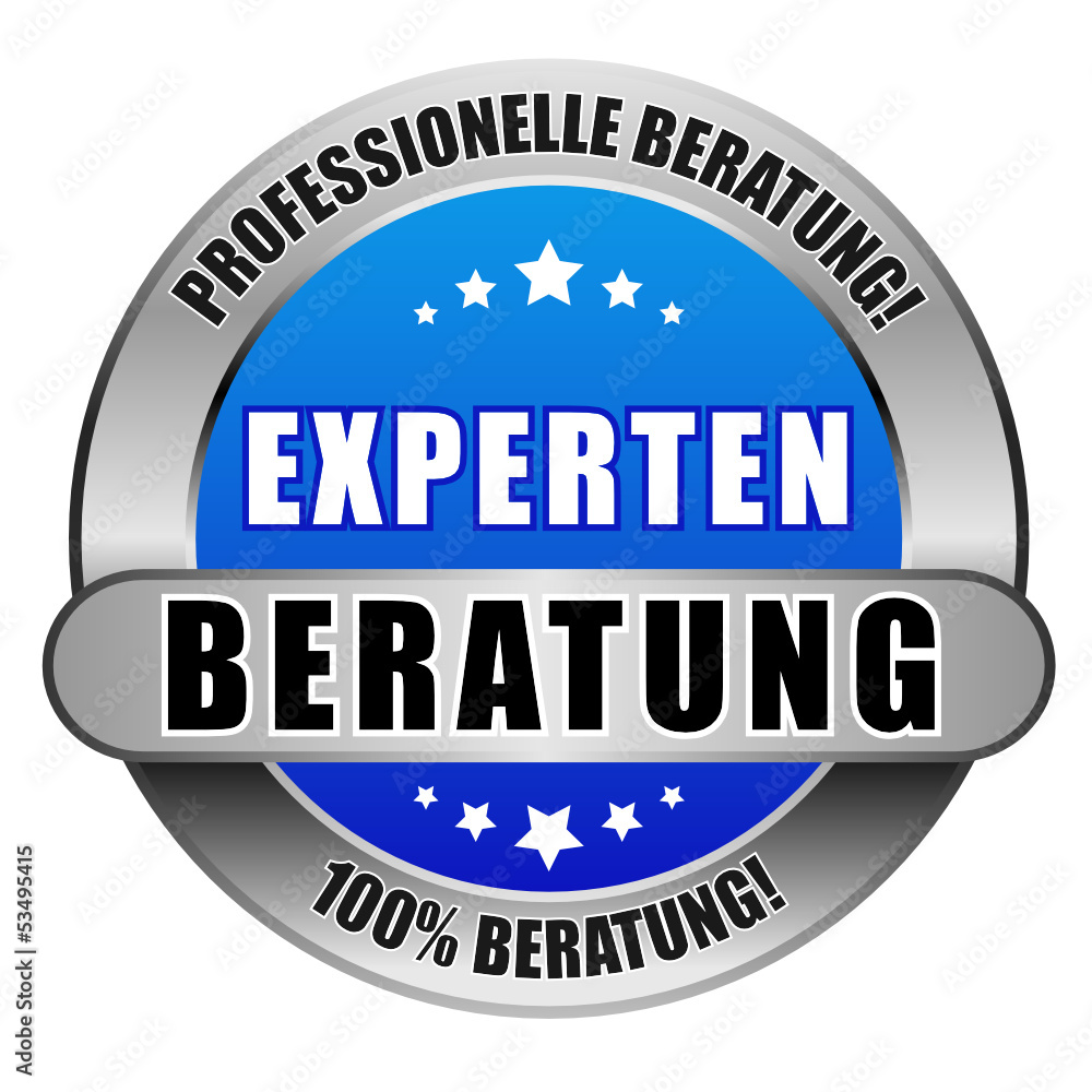 5 Star Button blau hell EXPERTEN BERATUNG PB 100 5 Star Button blau hell EXPERTEN BERATUNG PB 100