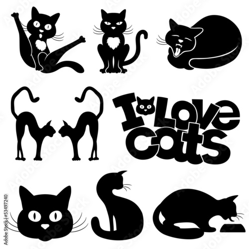 Cat icons