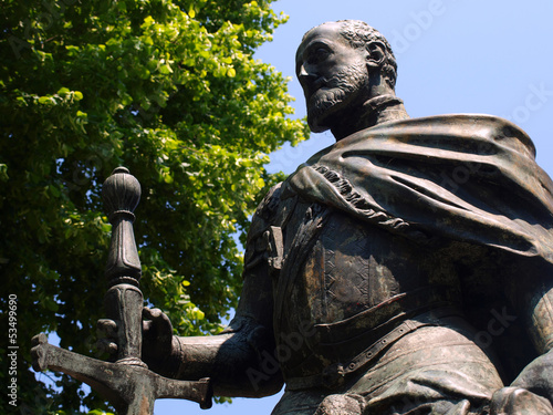 Statue od Charles IV in Ghent