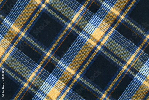 plaid fabric photo