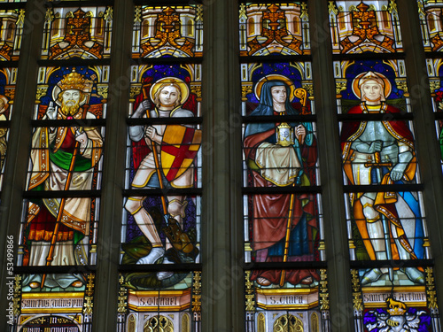 Stained glass in Belgium  Genk