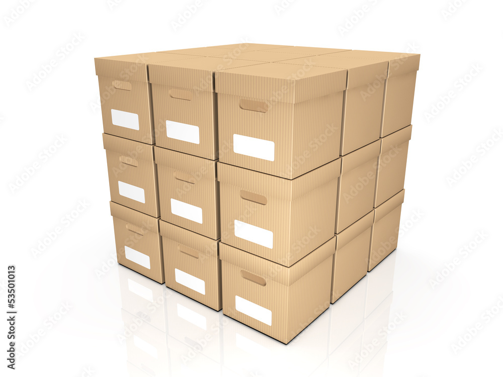 cardboard box cardboard box