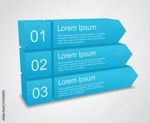 Template for your business presentation (info graphic)