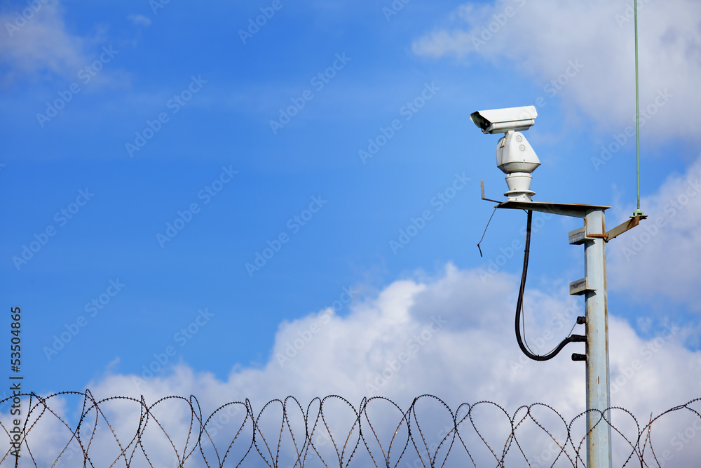 Obraz premium Weather proof surveillance camera