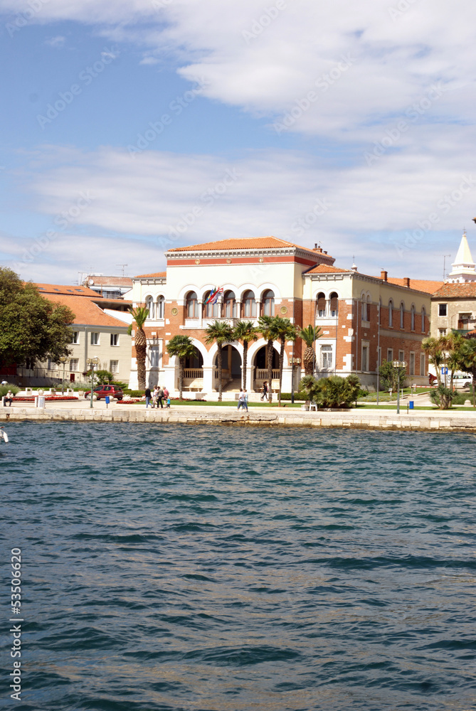 Obraz premium Cityhall in Porec,Croatia 