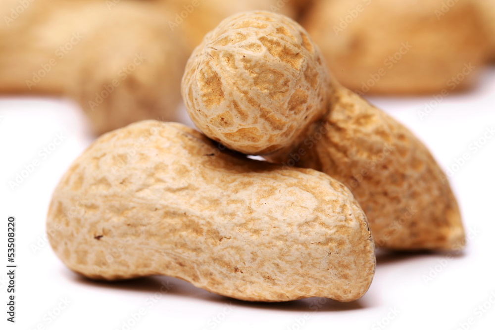close-up of some peanuts close-up of some peanuts
