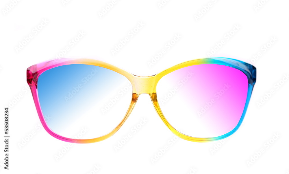 Fototapeta premium Color sunglasses