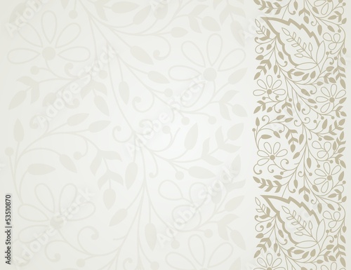 wedding card design, paisley floral design , India
