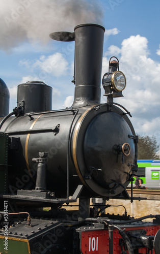 Locomotive à vapeur en Baie de Somme