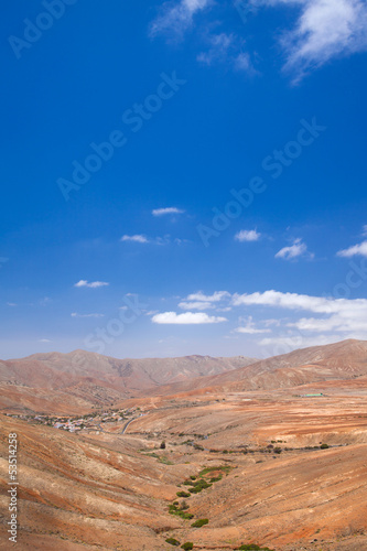 Central Fuerteventura  valley of Betancuria