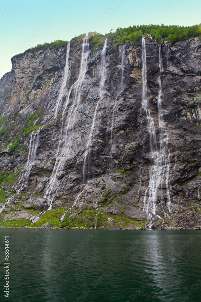 Cascate sette sorelle, Norvegia