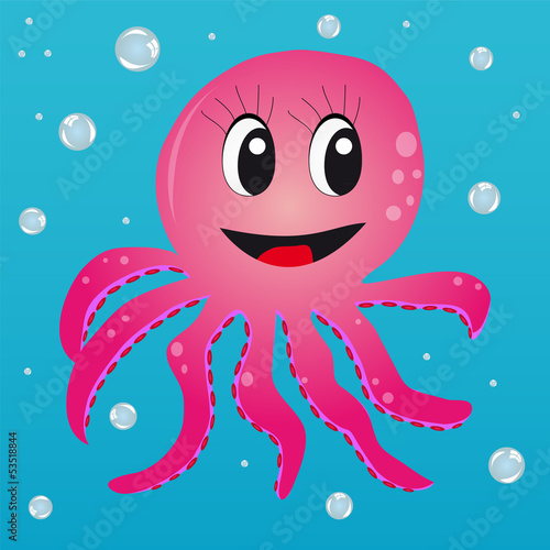 pink octopus