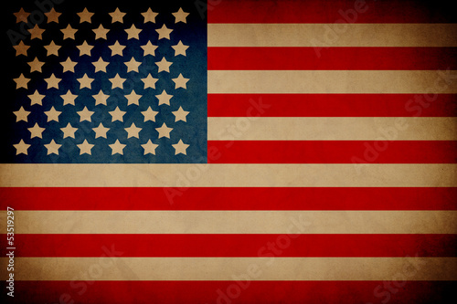 Vintage Poster Design Fourth Of July