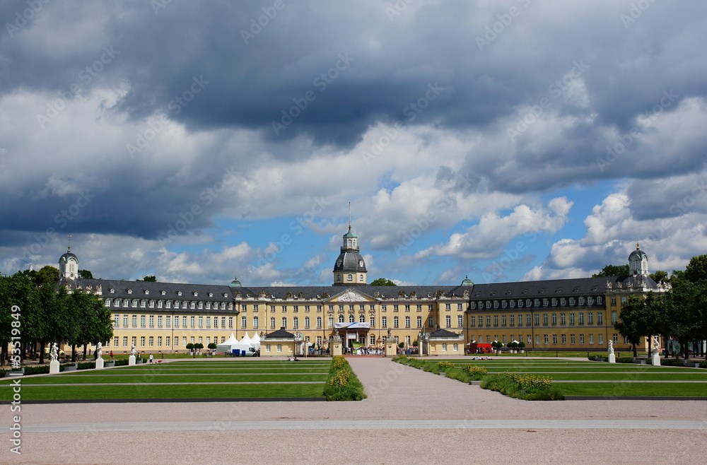 Fototapeta premium Schloss Karlsruhe