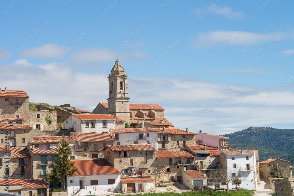 Old Spanish hilltop town