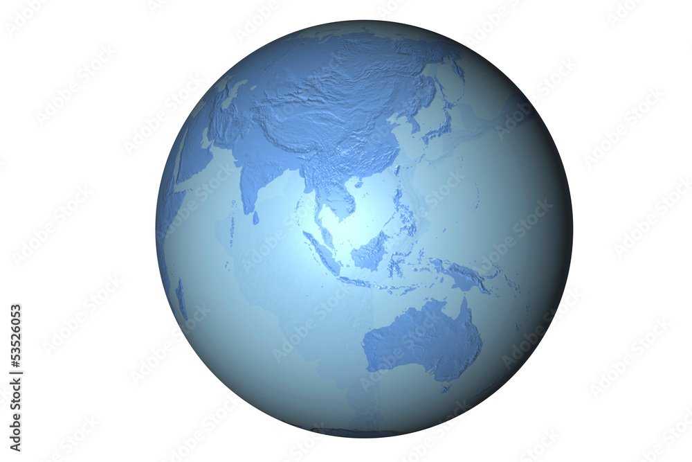 Fototapeta premium 地球儀