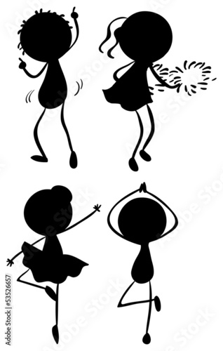 Sport silhouettes