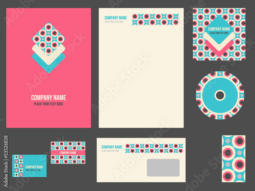 Corporate identity (stationery) for company