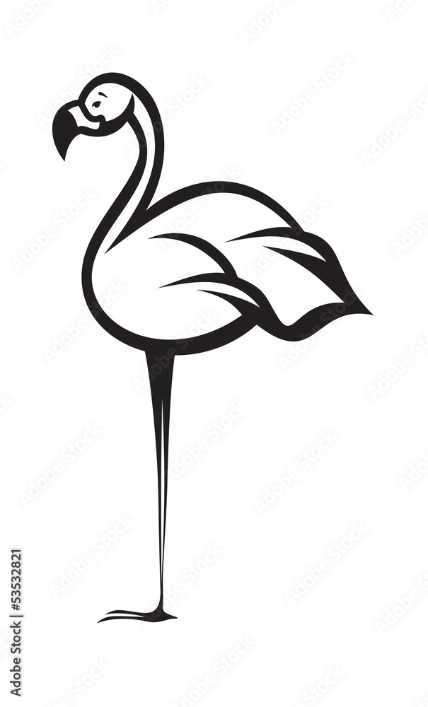 flamingo cartoon