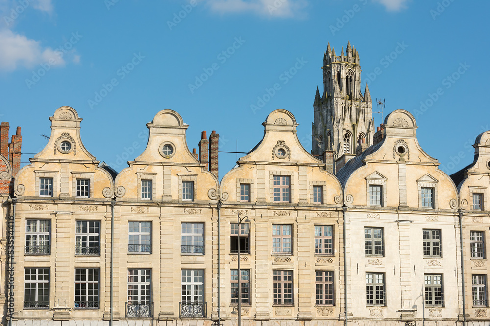Buildings in The Grande Place Arras