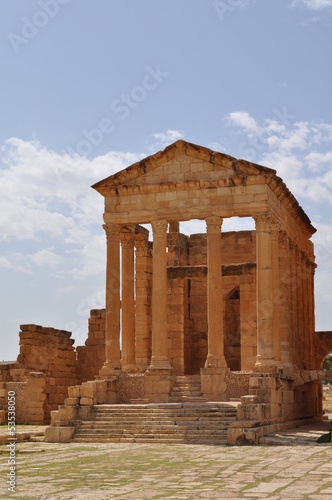 Site archéologique de Sbeïtla, capitole