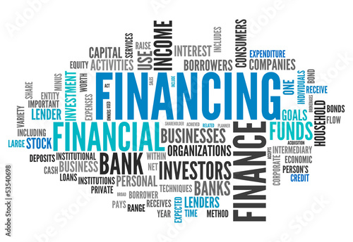 Word Cloud "Financing"