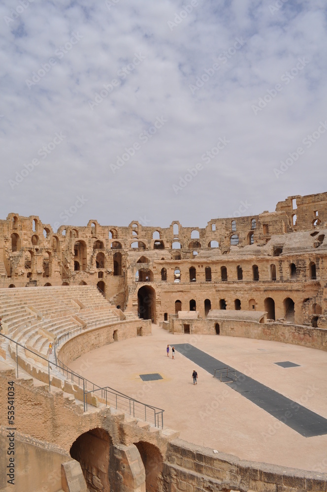 Fototapeta premium Amphithéâtre d'El Jem